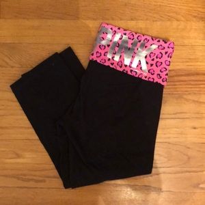 PINK Capri Yoga Pant